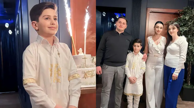 Նազիկ Ավդալյանը հրապարակել է լուսանկարներ որդու մկրտությունից