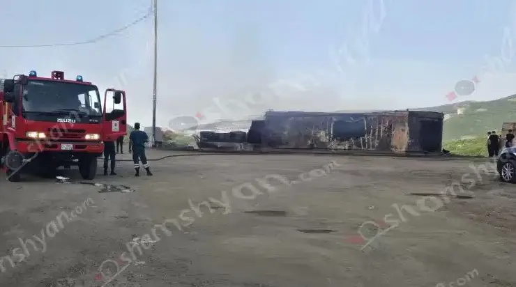 Խոշոր հրդեհ է բռնկվել Սյունիքում․ վագոն տնակում առաջացած կրակը այն վերածել է մոխրակույտի