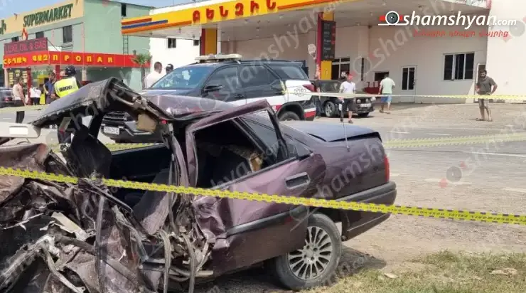 Ողբերգական վթար՝ Պտղավան գյուղում․ կա 1 զոհ 3 վիրավոր